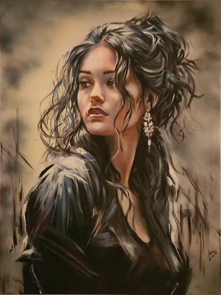 ArteDiAlina.com painting: Out of Time / Fuori dal tempo